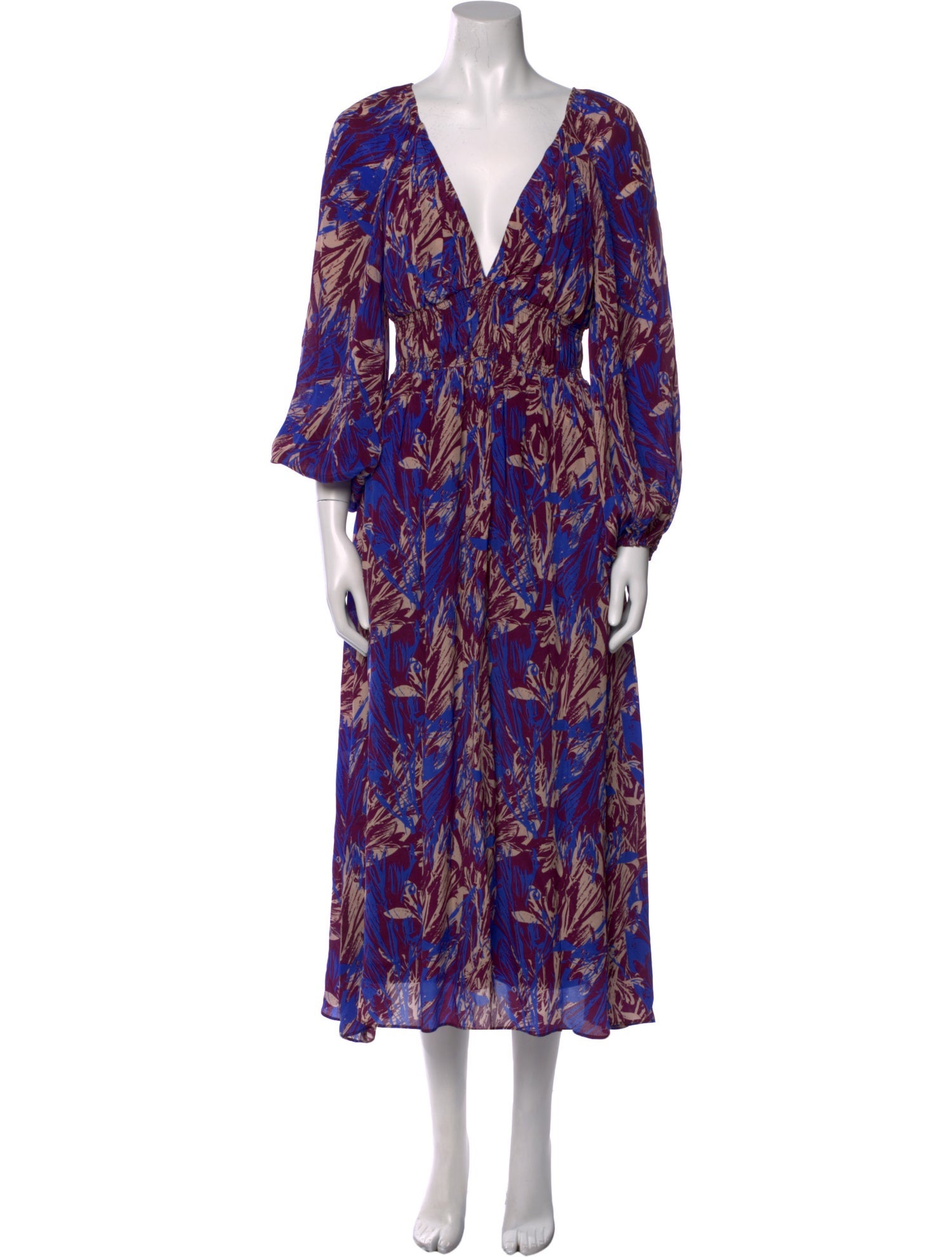Gilner Farrar Printed Long Dress