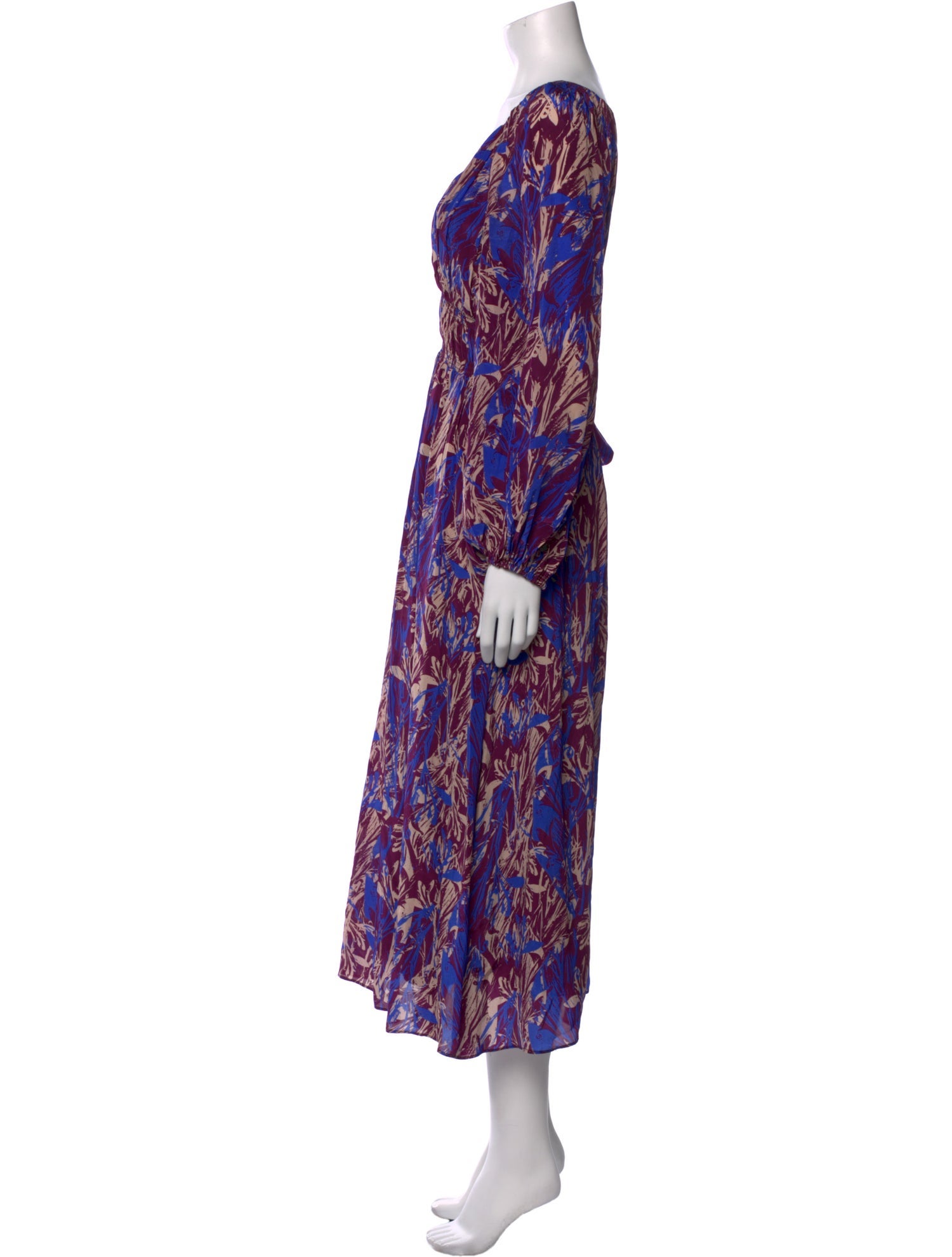 Gilner Farrar Printed Long Dress