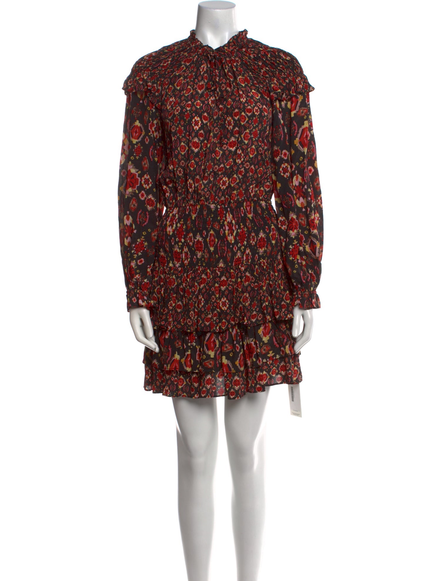 Gilner Farrar Floral Print Mini Dress