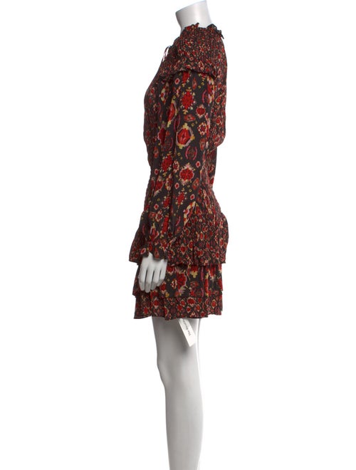 Gilner Farrar Floral Print Mini Dress