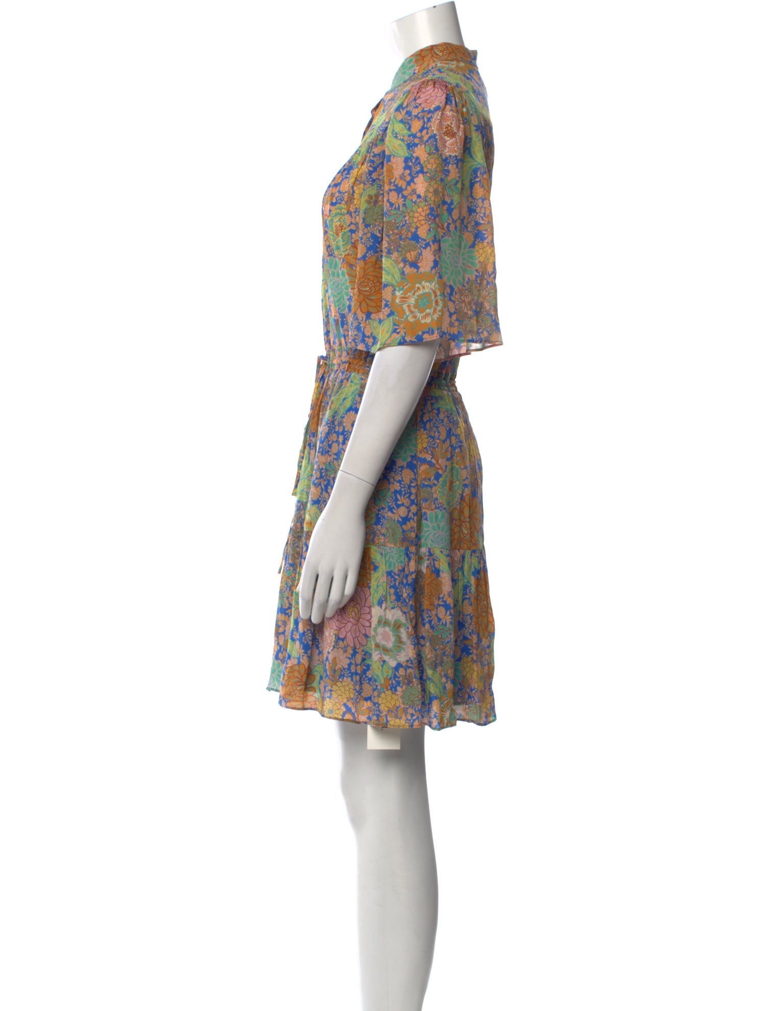 Gilner Farrar Floral Print Mini Dress