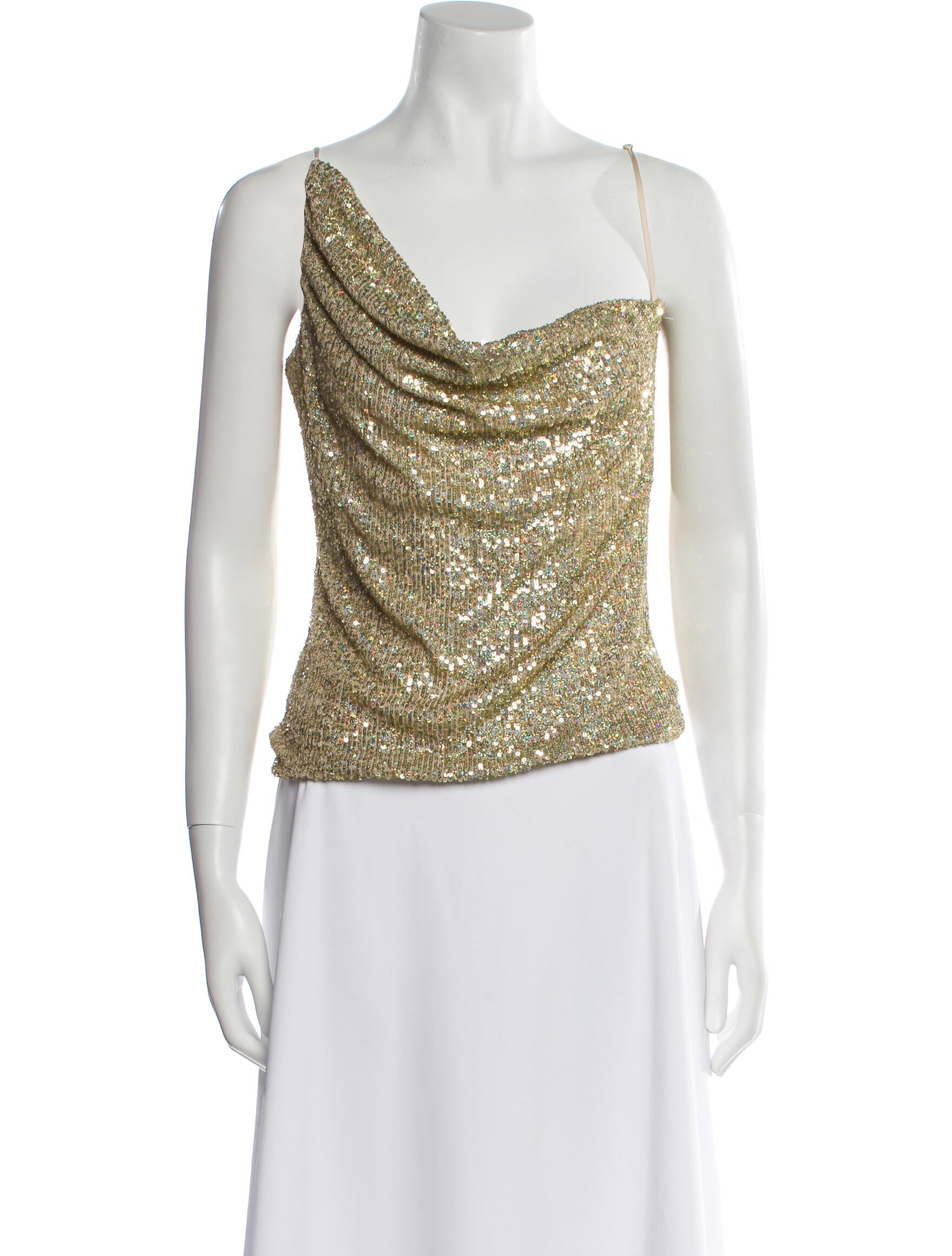 Gilner Farrar Cowl Neck Sleeveless Top w/ Tags