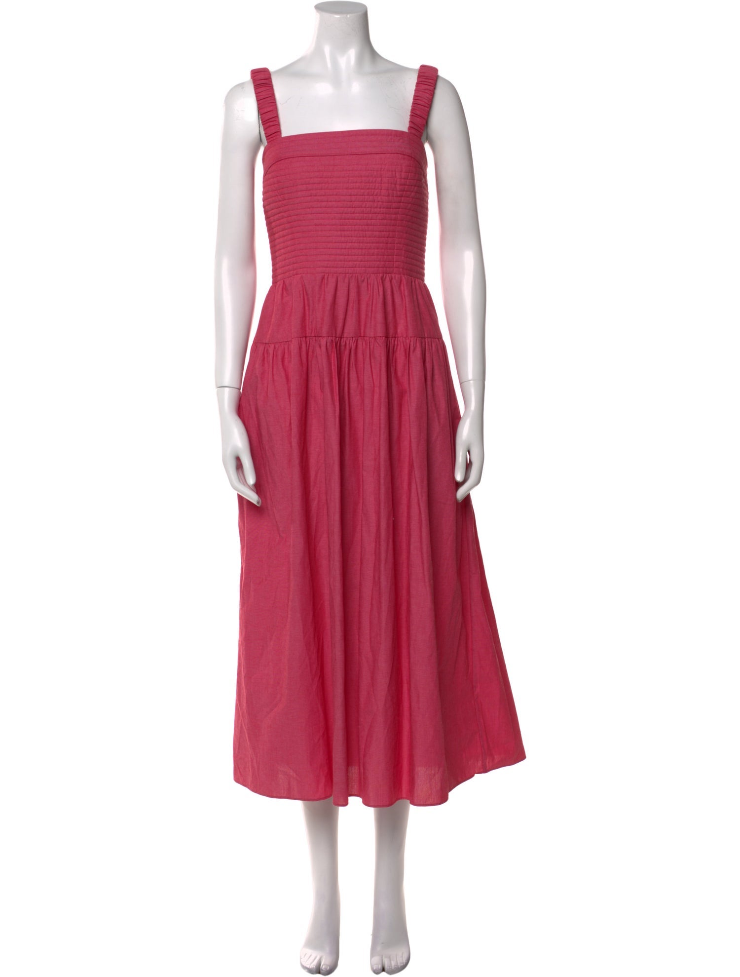 Gilner Farrar Square Neckline Midi Length Dress w/ Tags