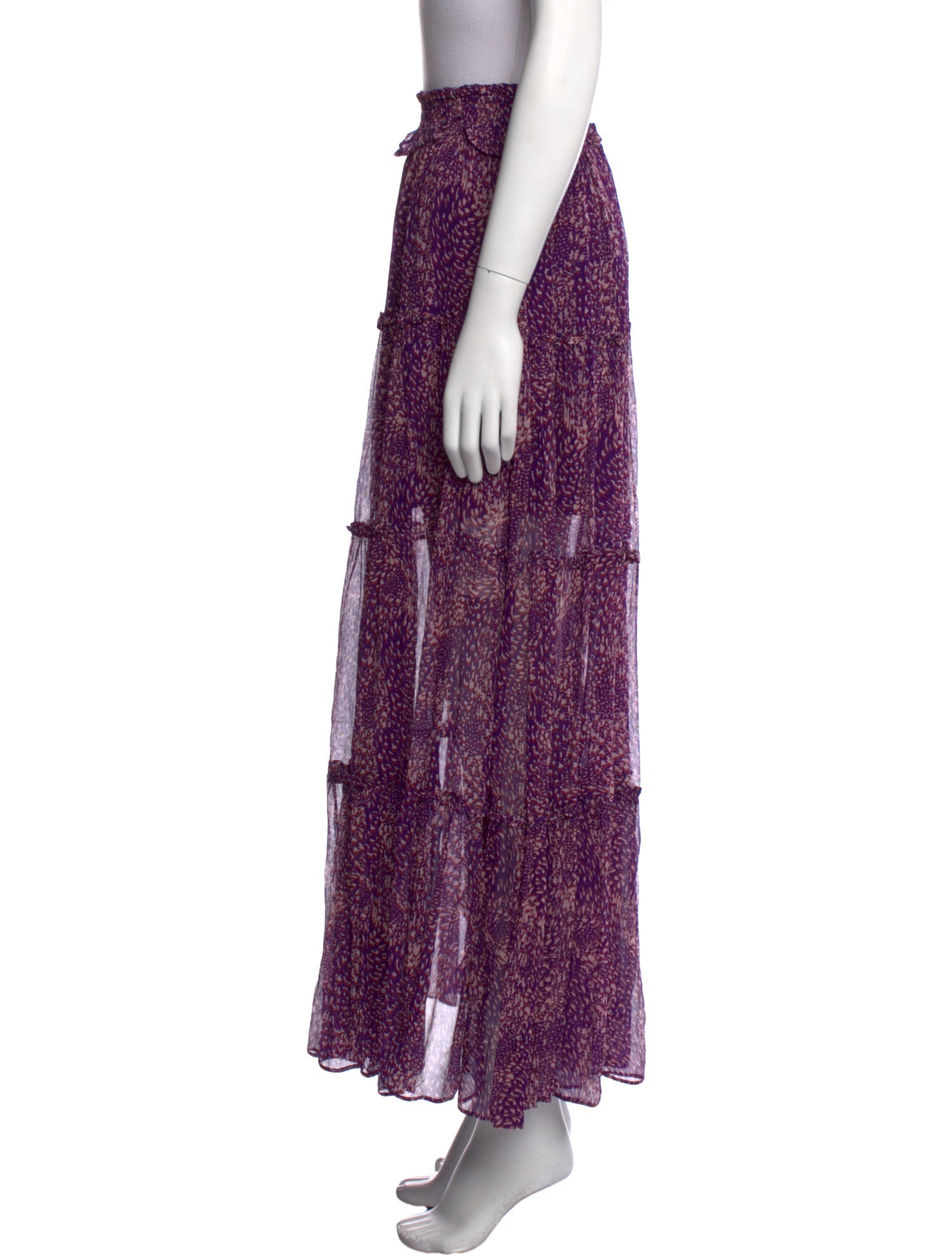 Gilner Farrar Printed Long Skirt