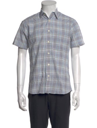 Gitman Bros x Opening Ceremony Plaid Print Short Sleeve Shirt