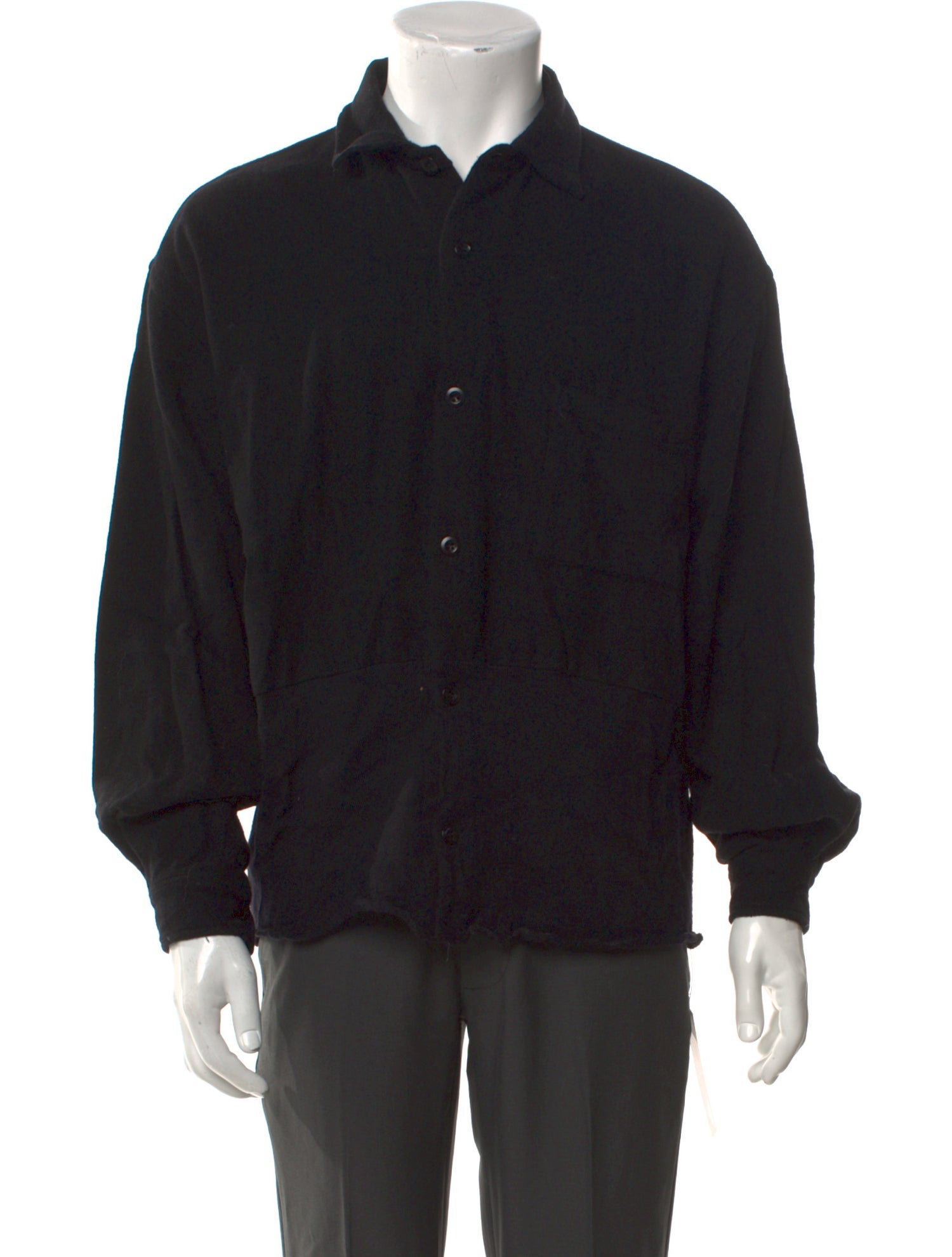 Giuliano Fujiwara Wool Long Sleeve Shirt