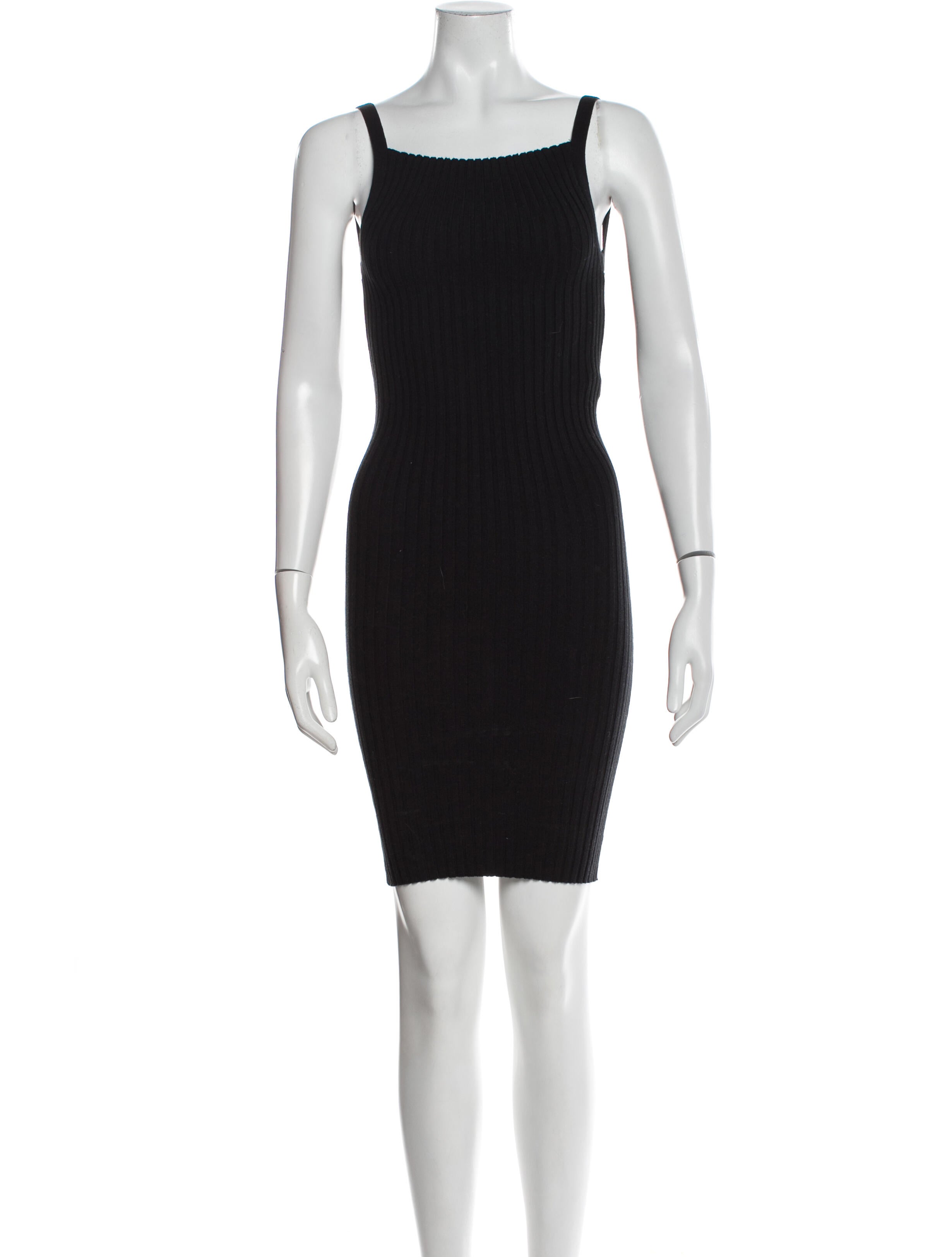 Giu Giu Square Neckline Mini Dress