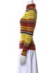 Giu Giu Striped Turtleneck Sweater