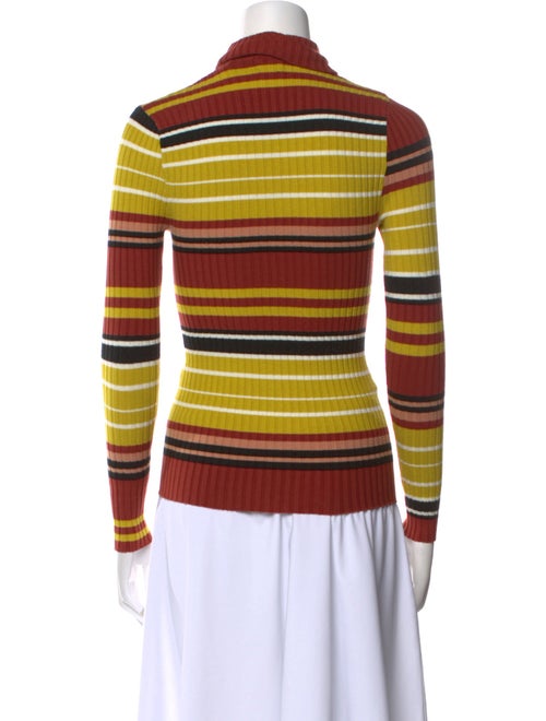 Giu Giu Striped Turtleneck Sweater