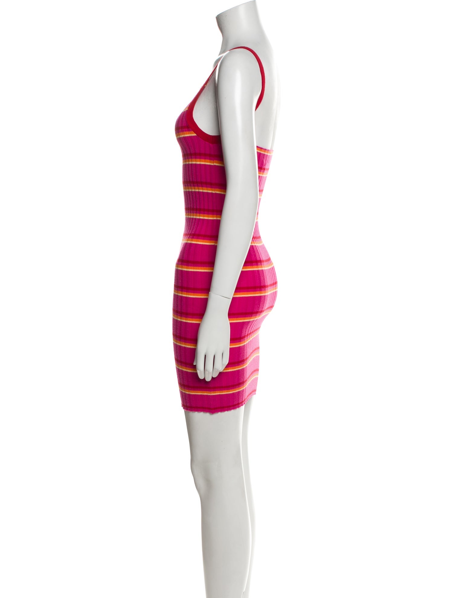 Giu Giu Striped Mini Dress