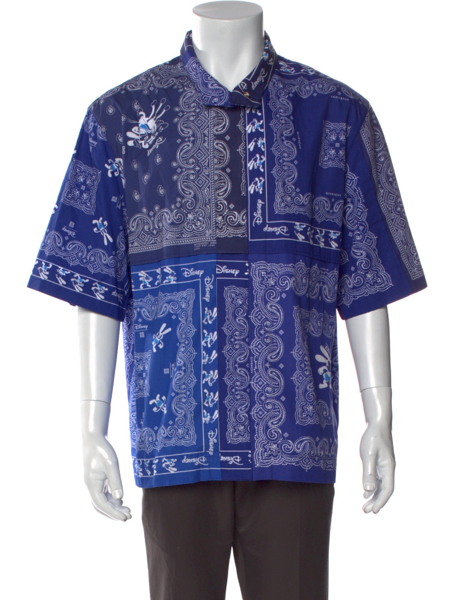 Givenchy x Disney Printed Three-Quarter Sleeve Shirt