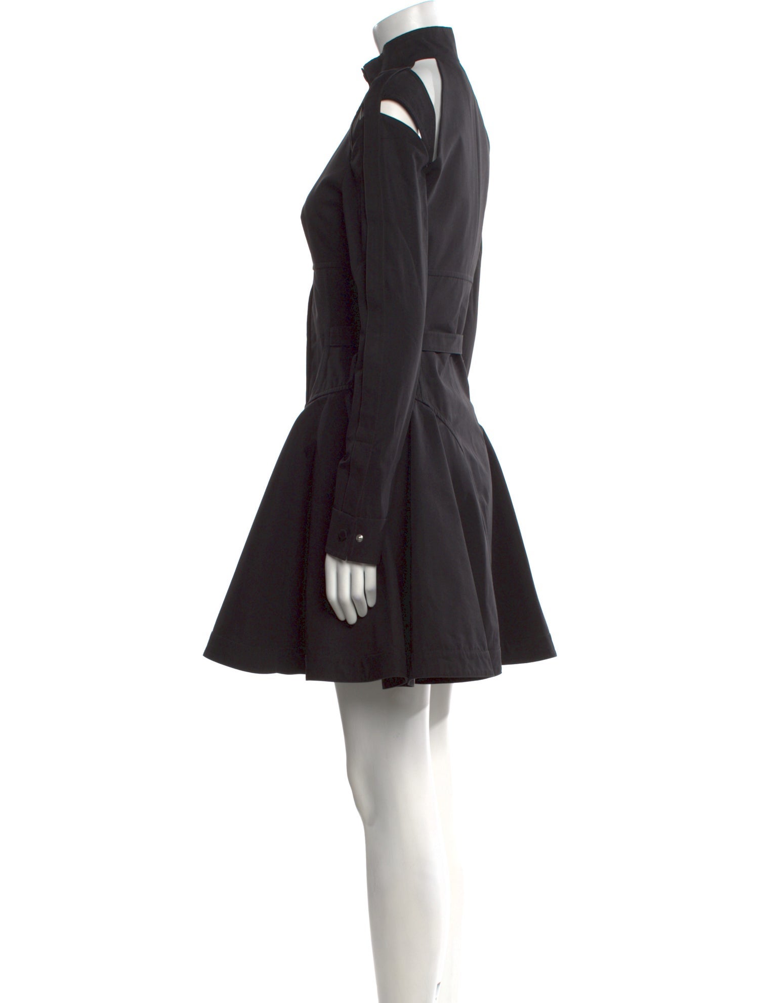 Giovanni Bedin Mock Neck Knee-Length Dress