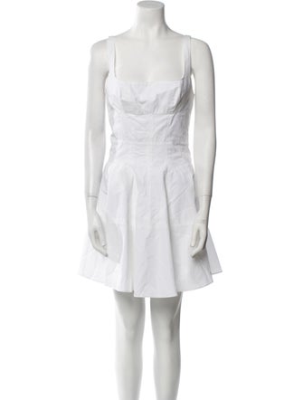 Giovanni Bedin Linen Mini Dress