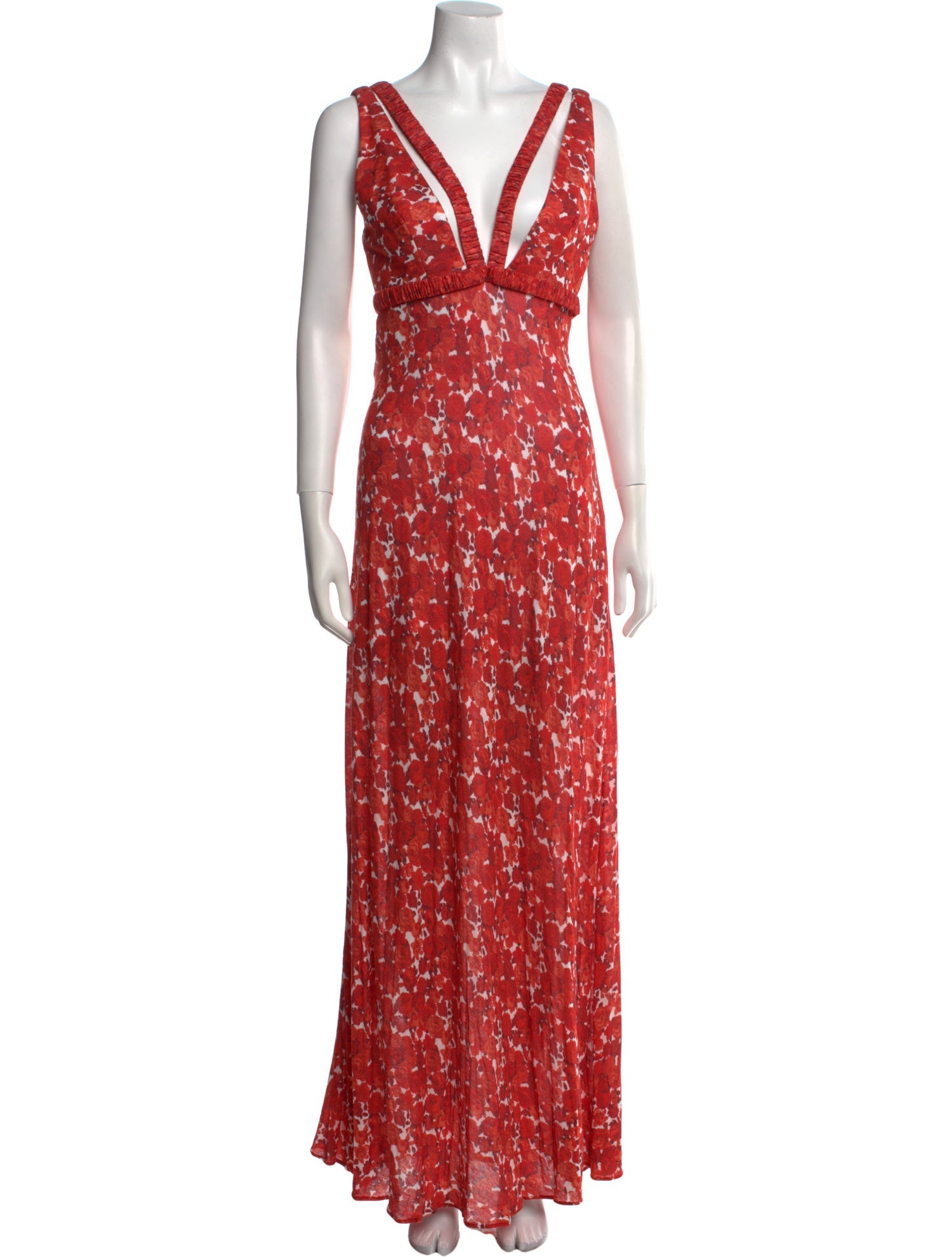 Giovanni Bedin Printed Long Dress w/ Tags