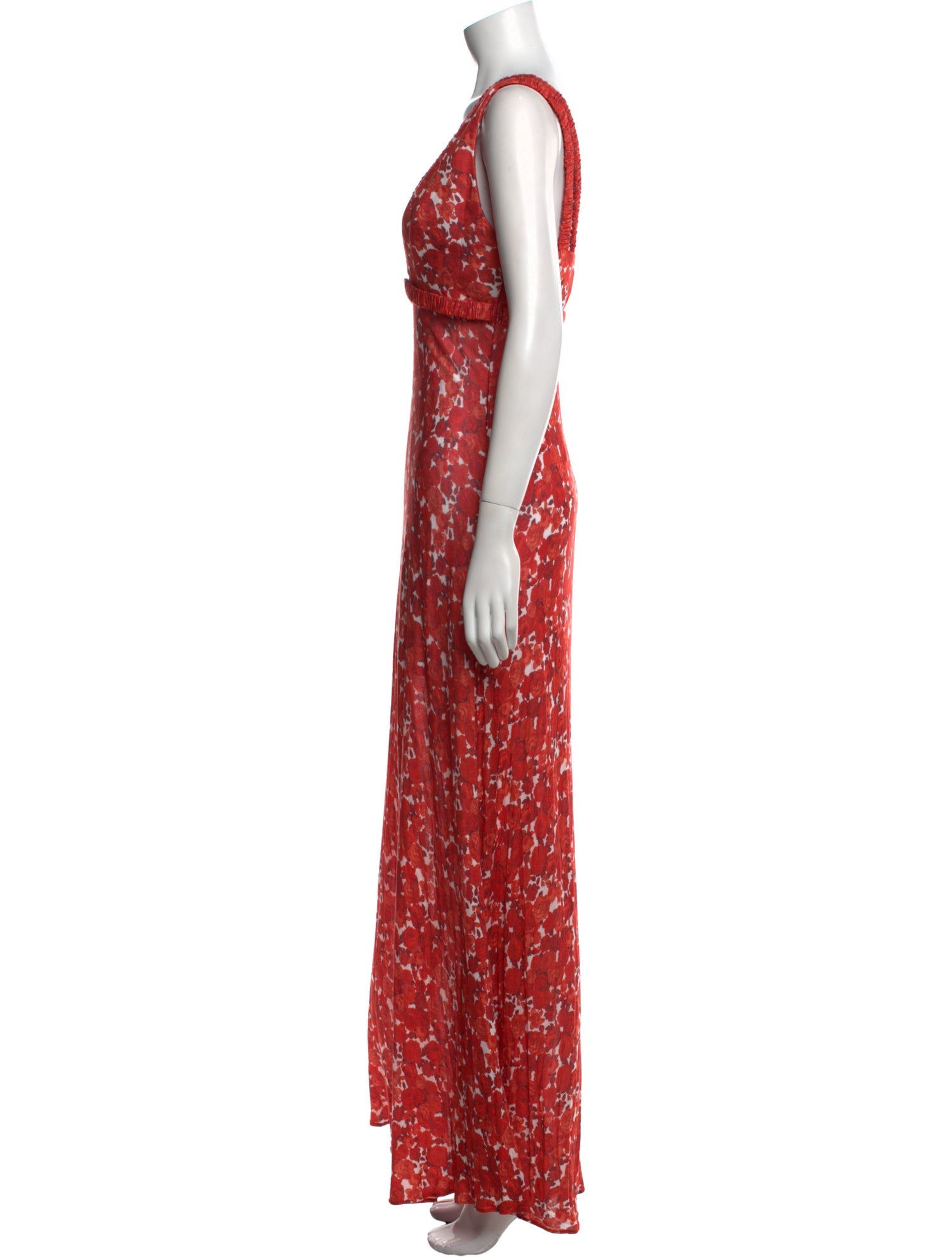 Giovanni Bedin Printed Long Dress w/ Tags