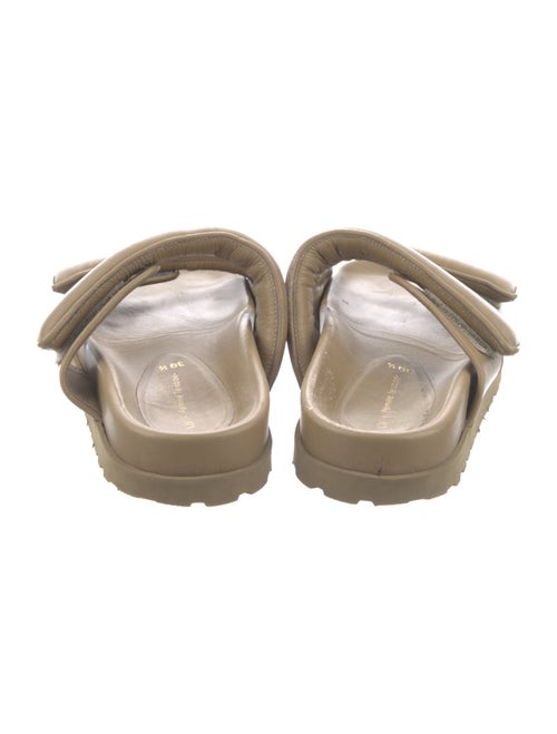 Gia Borghini x Pernille Teisbaek Leather Slides