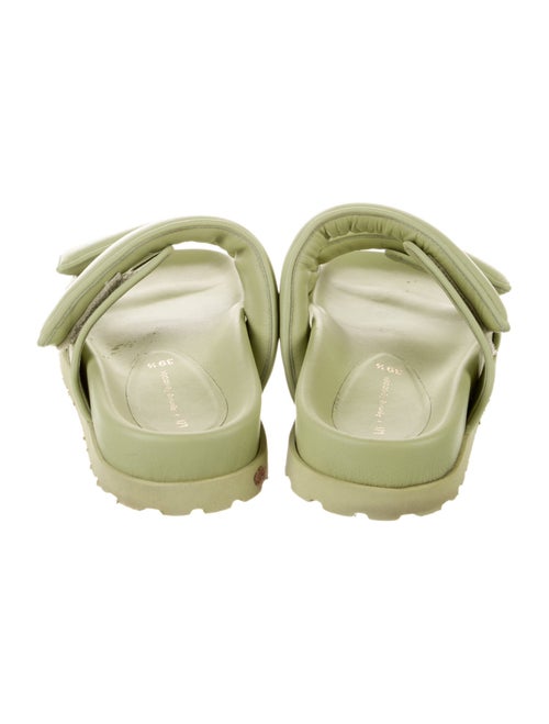 Gia Borghini x Pernille Teisbaek Leather Slides