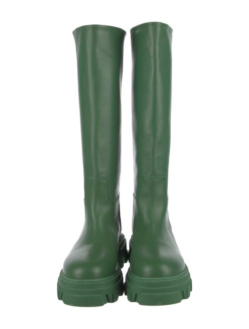 Gia Borghini x Pernille Teisbaek Leather Rain Boots