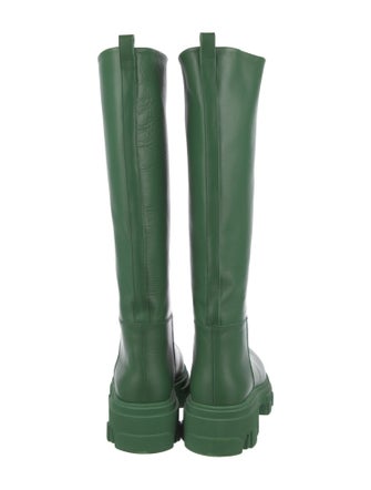 Gia Borghini x Pernille Teisbaek Leather Rain Boots