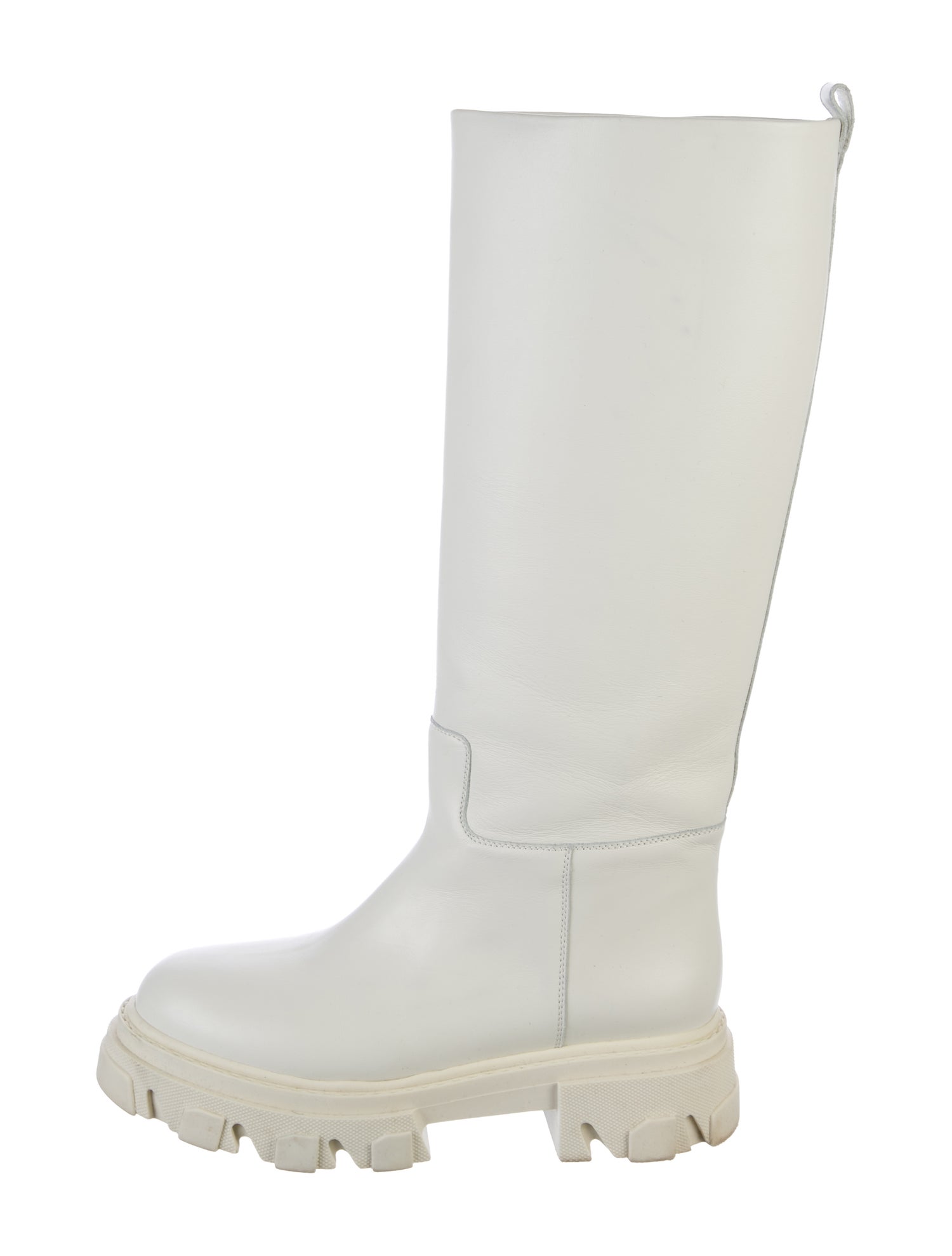 Gia Borghini x Pernille Teisbaek Leather Rain Boots