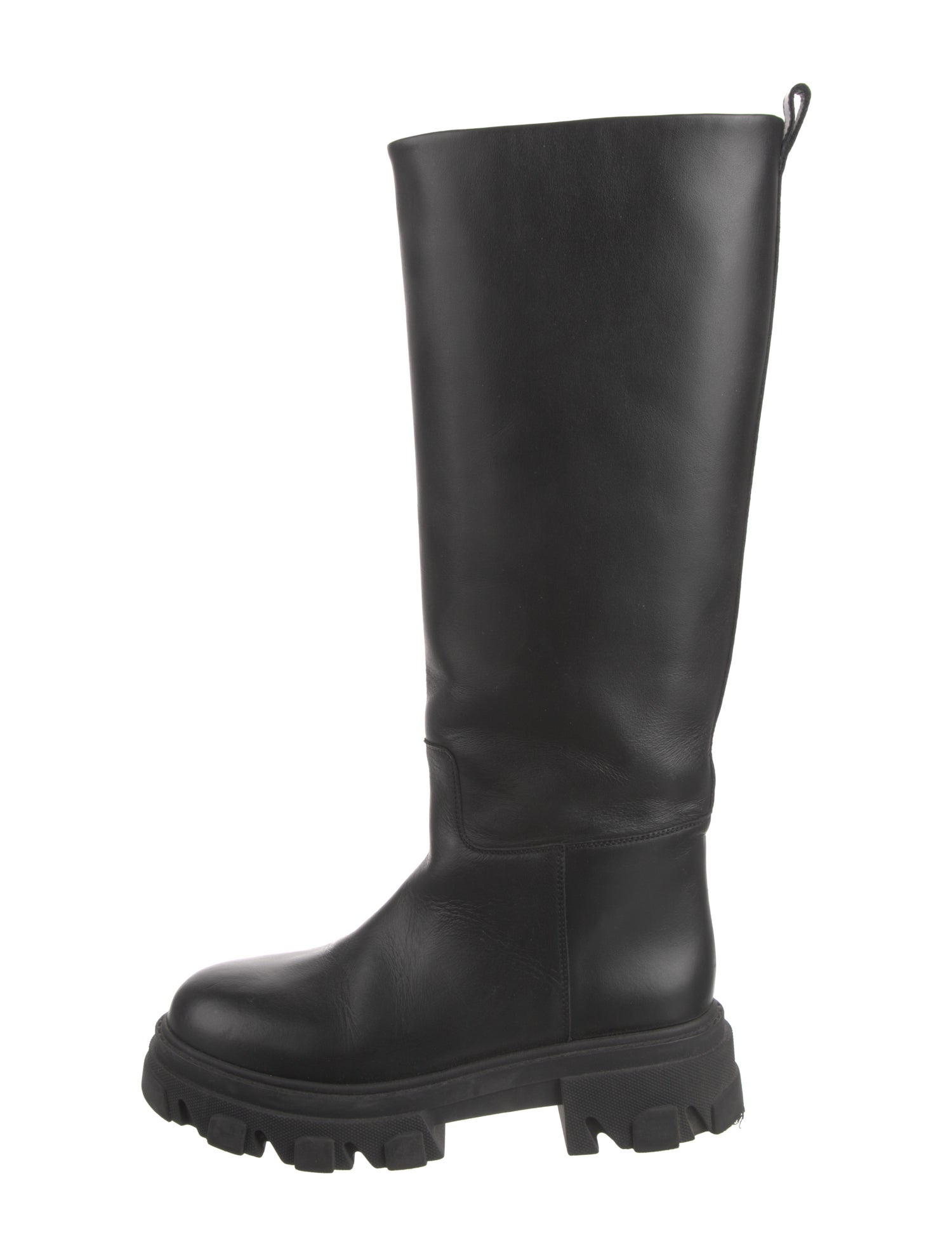 Gia Borghini x Pernille Teisbaek Leather Rain Boots