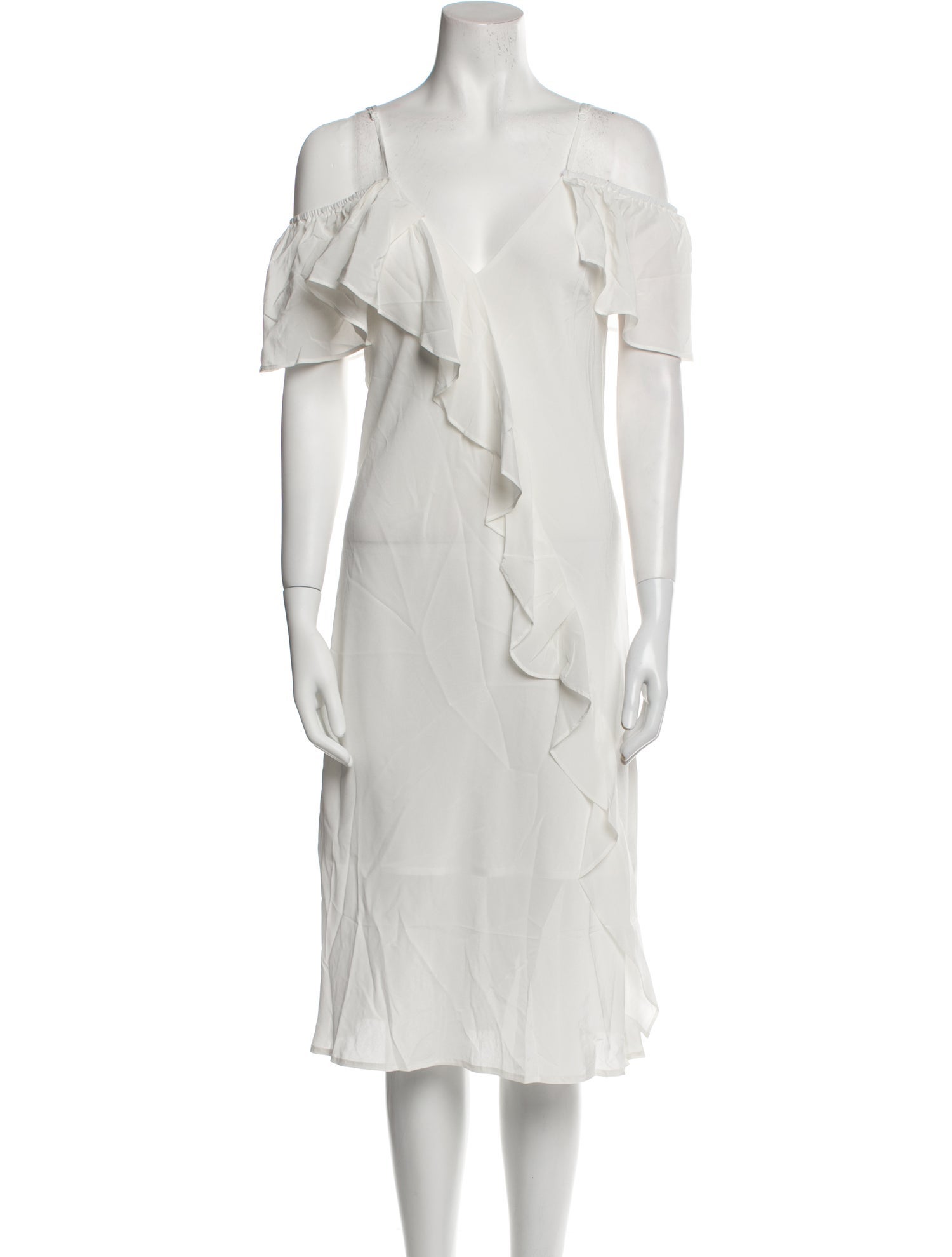 Gold Hawk Victoria Midi Length Dress w/ Tags