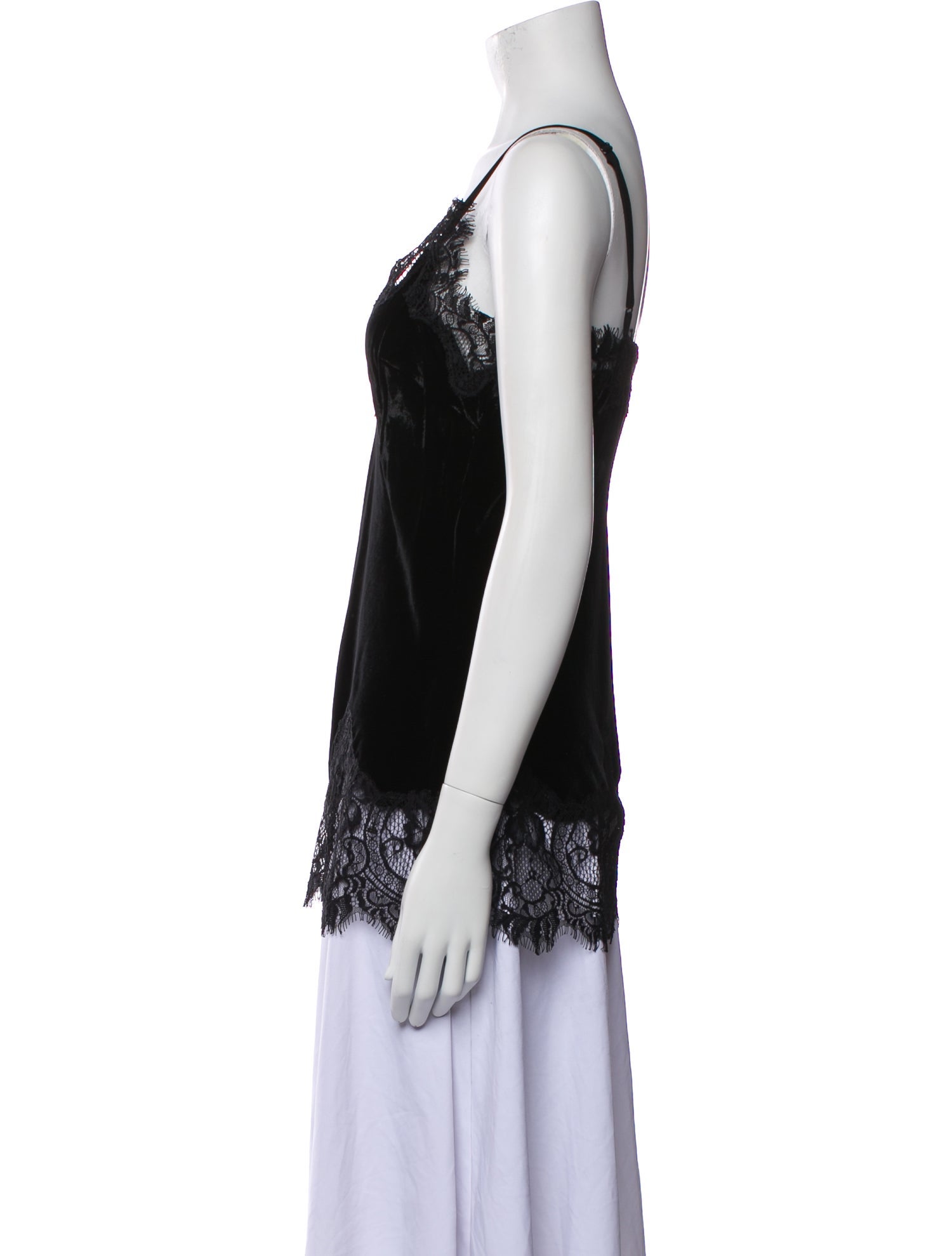 Gold Hawk Silk V-Neck Top