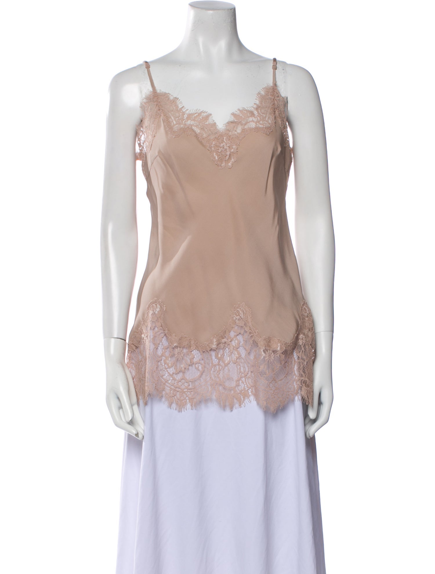 Gold Hawk Silk Square Neckline Blouse