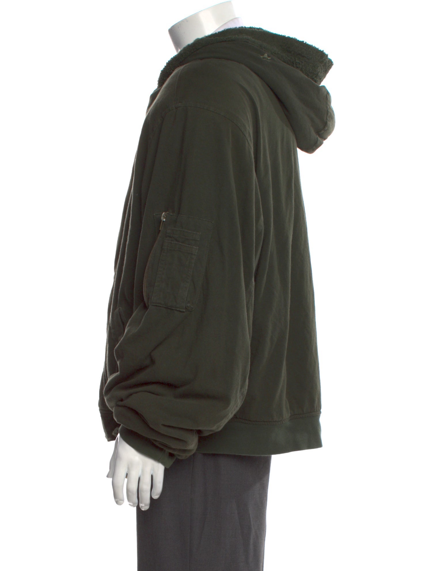 Greg Ross Mock Neck Long Sleeve Cardigan