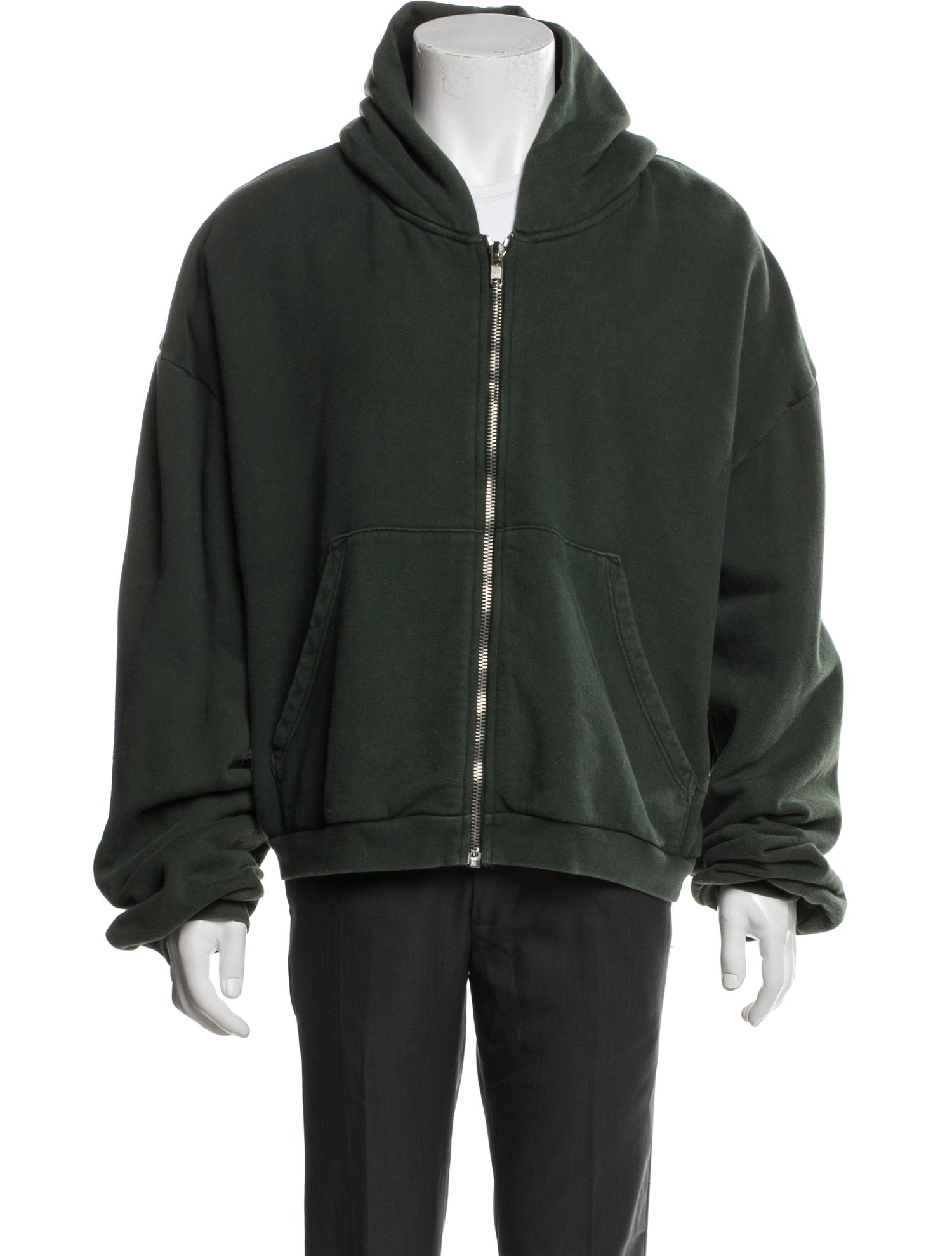 Greg Ross Mock Neck Long Sleeve Hoodie