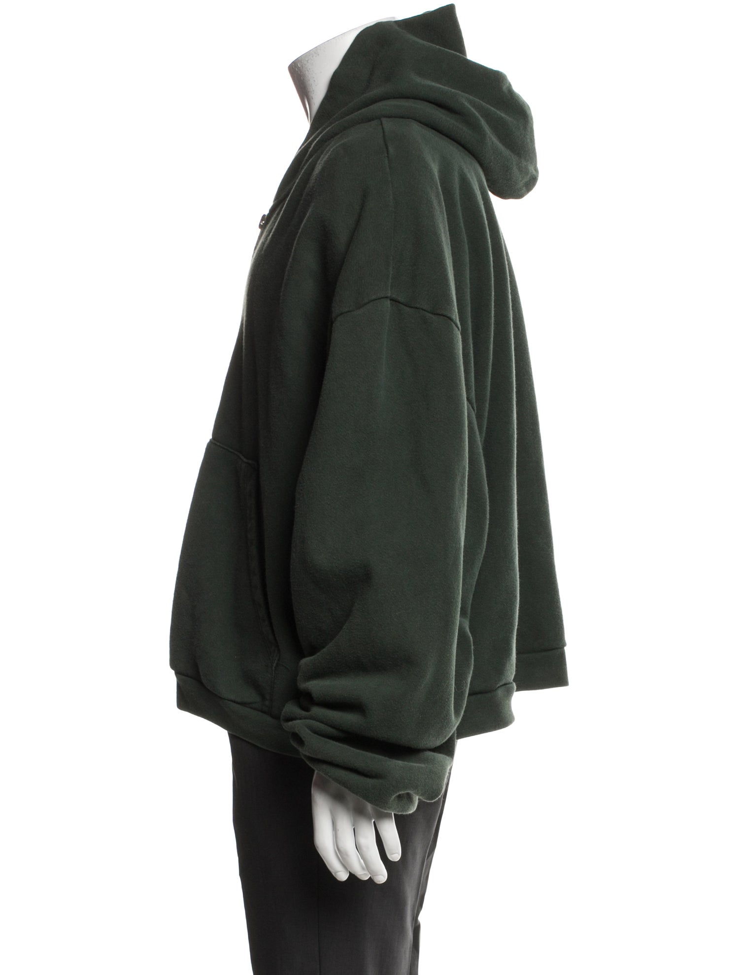 Greg Ross Mock Neck Long Sleeve Hoodie