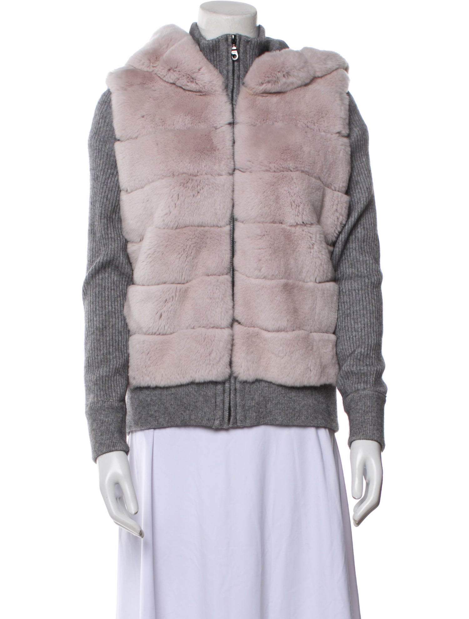 Glamourpuss Cashmere Colorblock Pattern Jacket