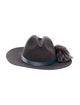 Glamourpuss Fur Felt Fedora Hat