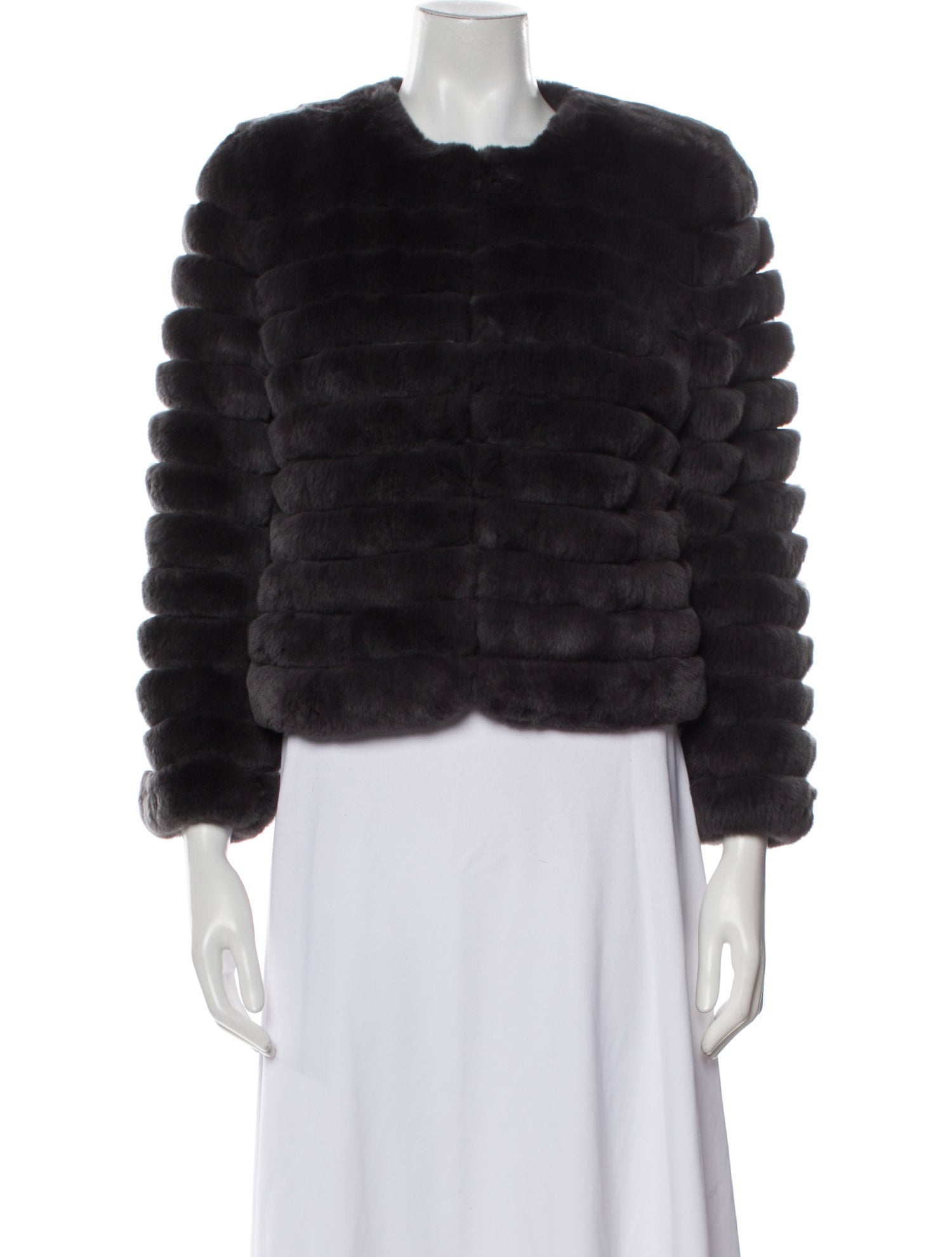 Glamourpuss Fur Printed Fur Jacket