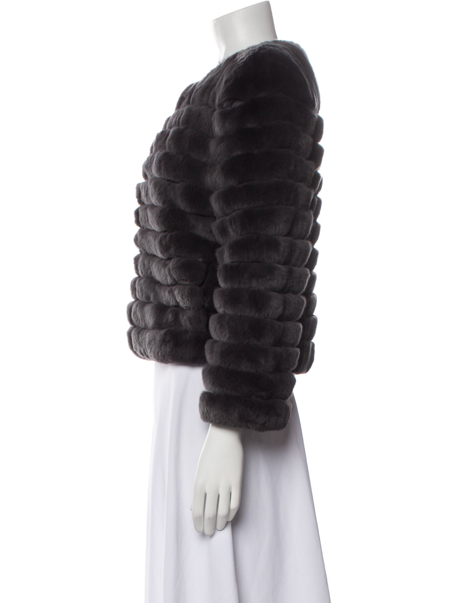 Glamourpuss Fur Printed Fur Jacket