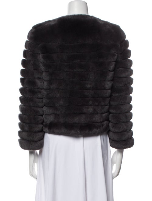 Glamourpuss Fur Printed Fur Jacket