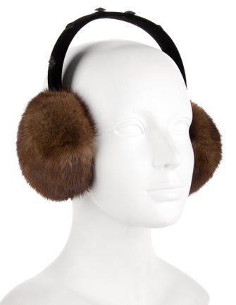 Glamourpuss Mink Ear Muffs