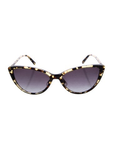 Garrett Leight x Clare V. Sunglasses Cat-Eye Gradient