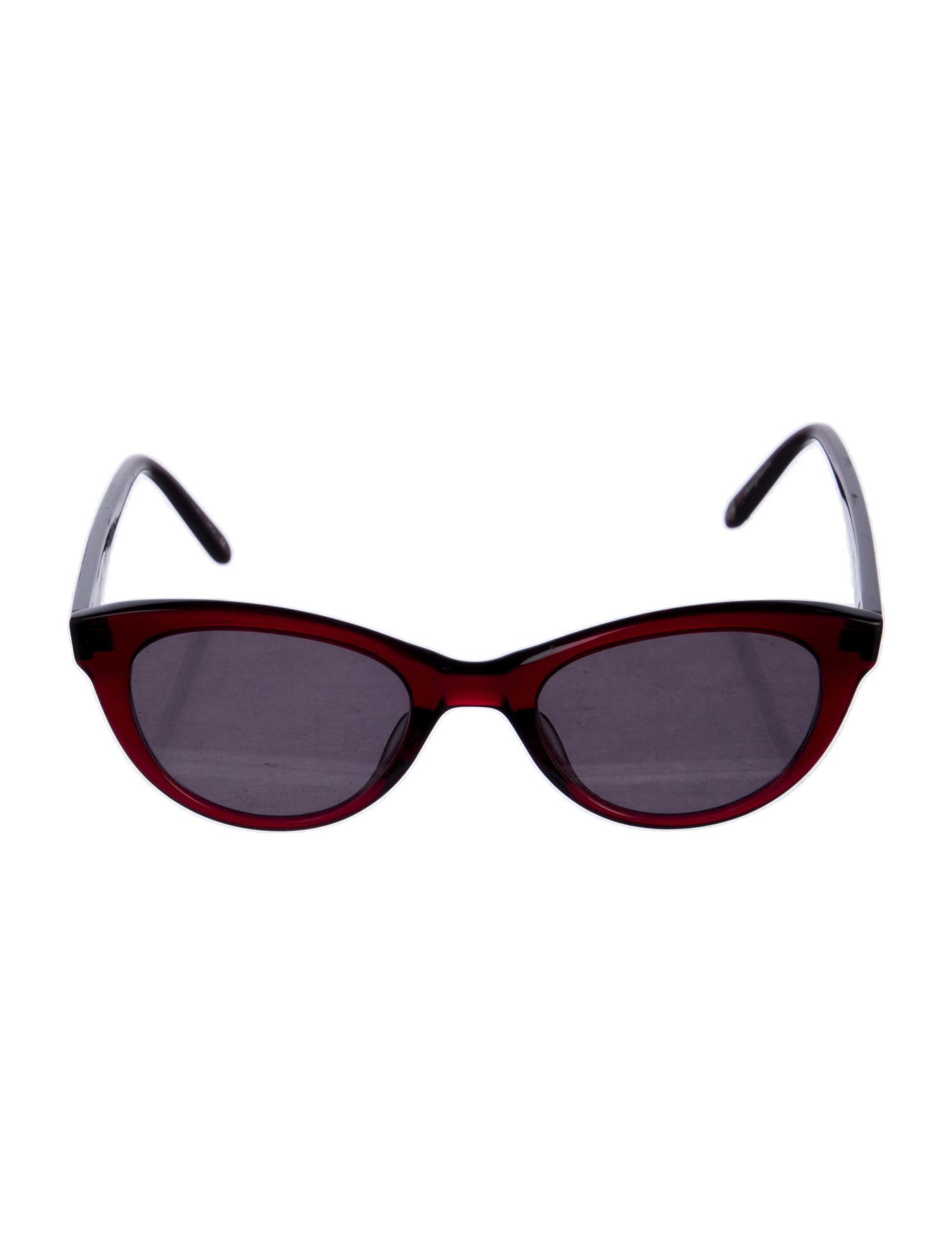 Garrett Leight x Clare V. Cat-Eye Tinted Sunglasses
