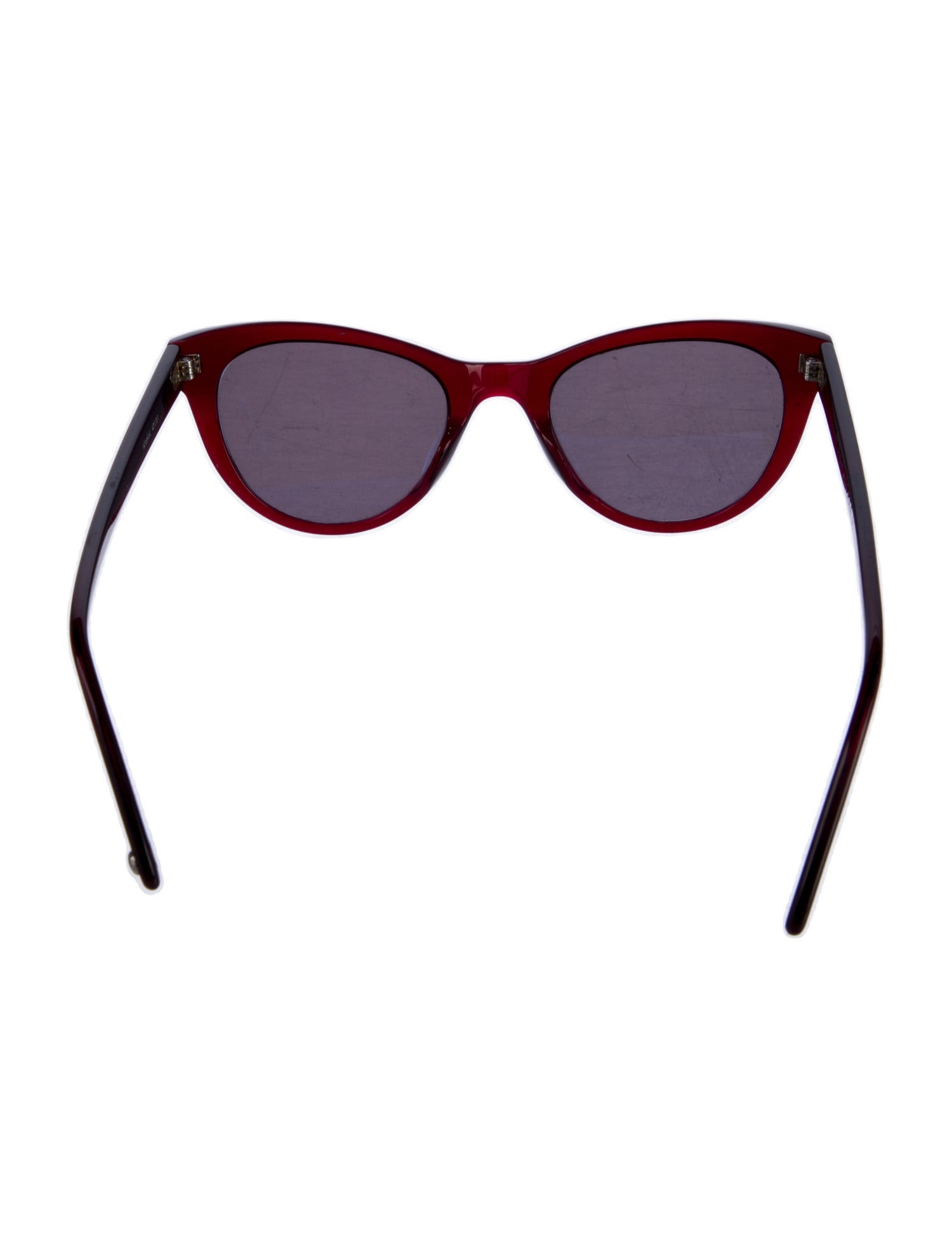 Garrett Leight x Clare V. Cat-Eye Tinted Sunglasses
