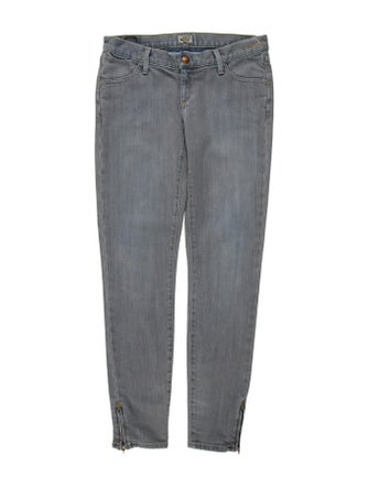 GoldSign Low-Rise Skinny Leg Jeans