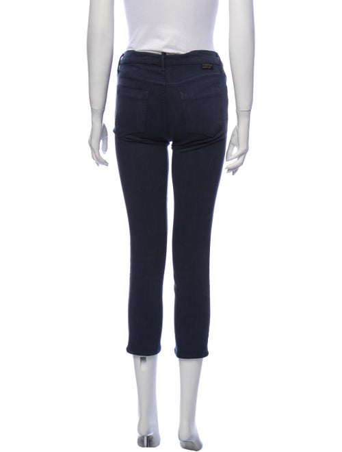 GoldSign Low-Rise Straight Leg Jeans