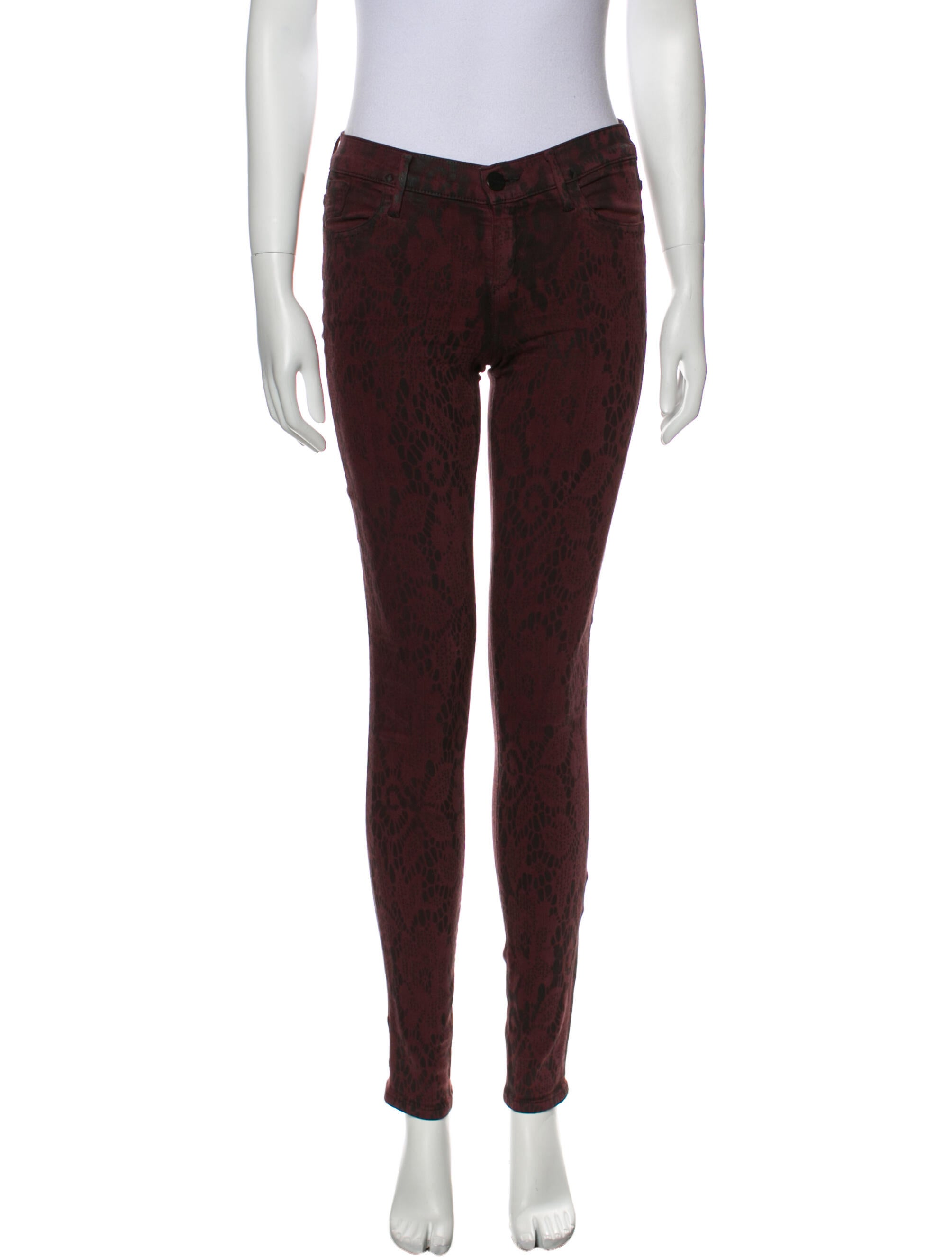 GoldSign Mid-Rise Skinny Leg Jeans