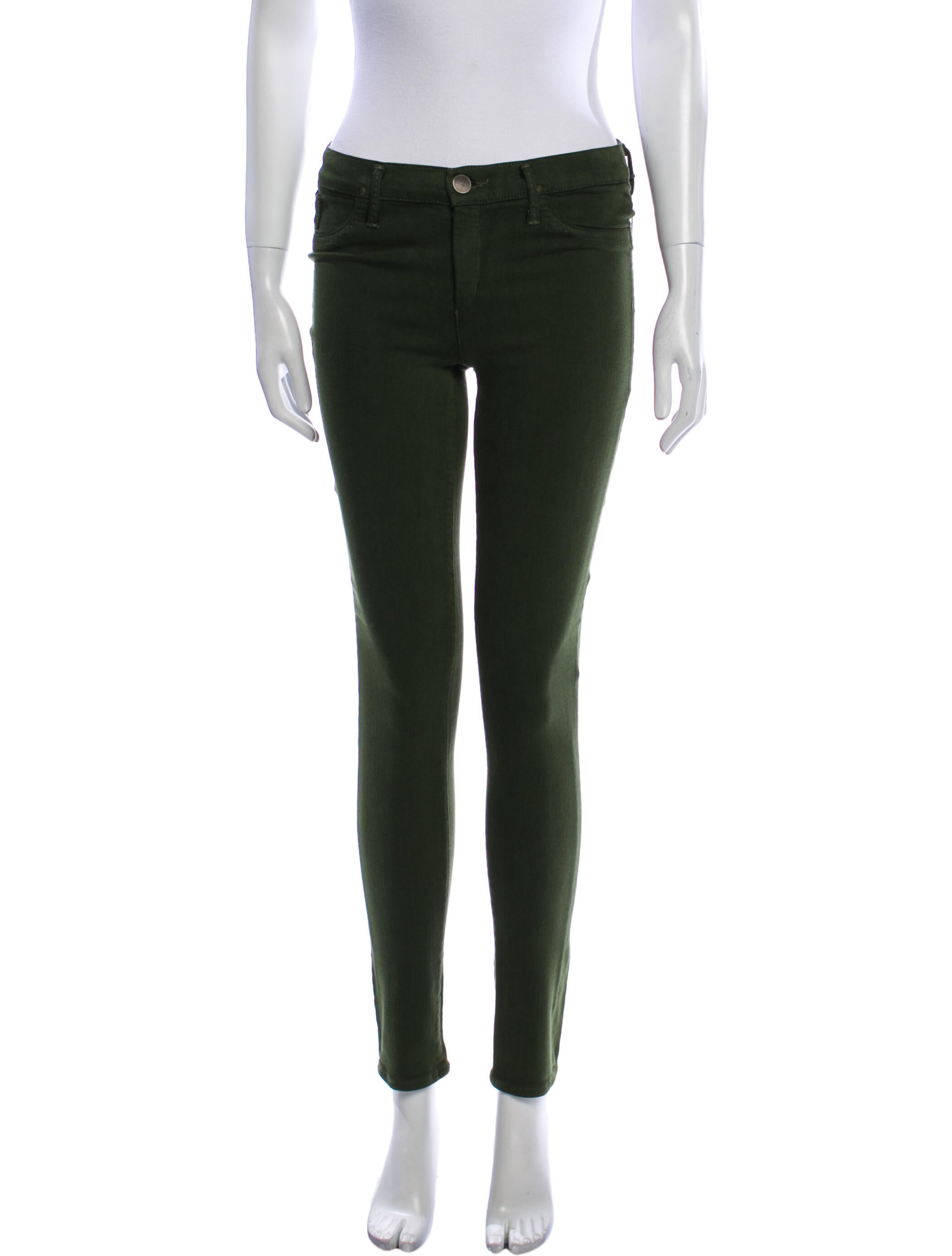 GoldSign Mid-Rise Skinny Leg Jeans