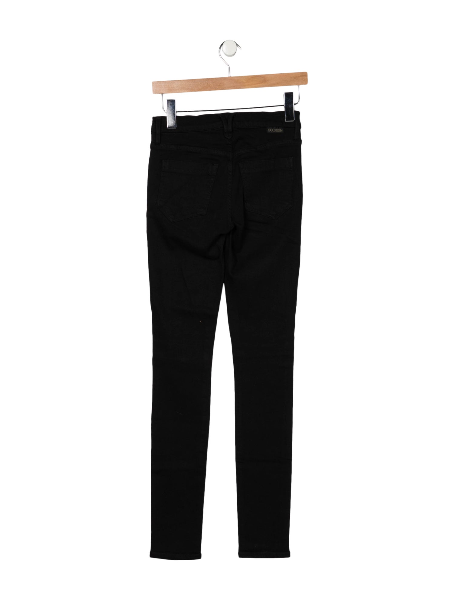 GoldSign Mid-Rise Skinny Leg Jeans