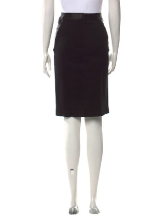 GoldSign Knee-Length Skirt