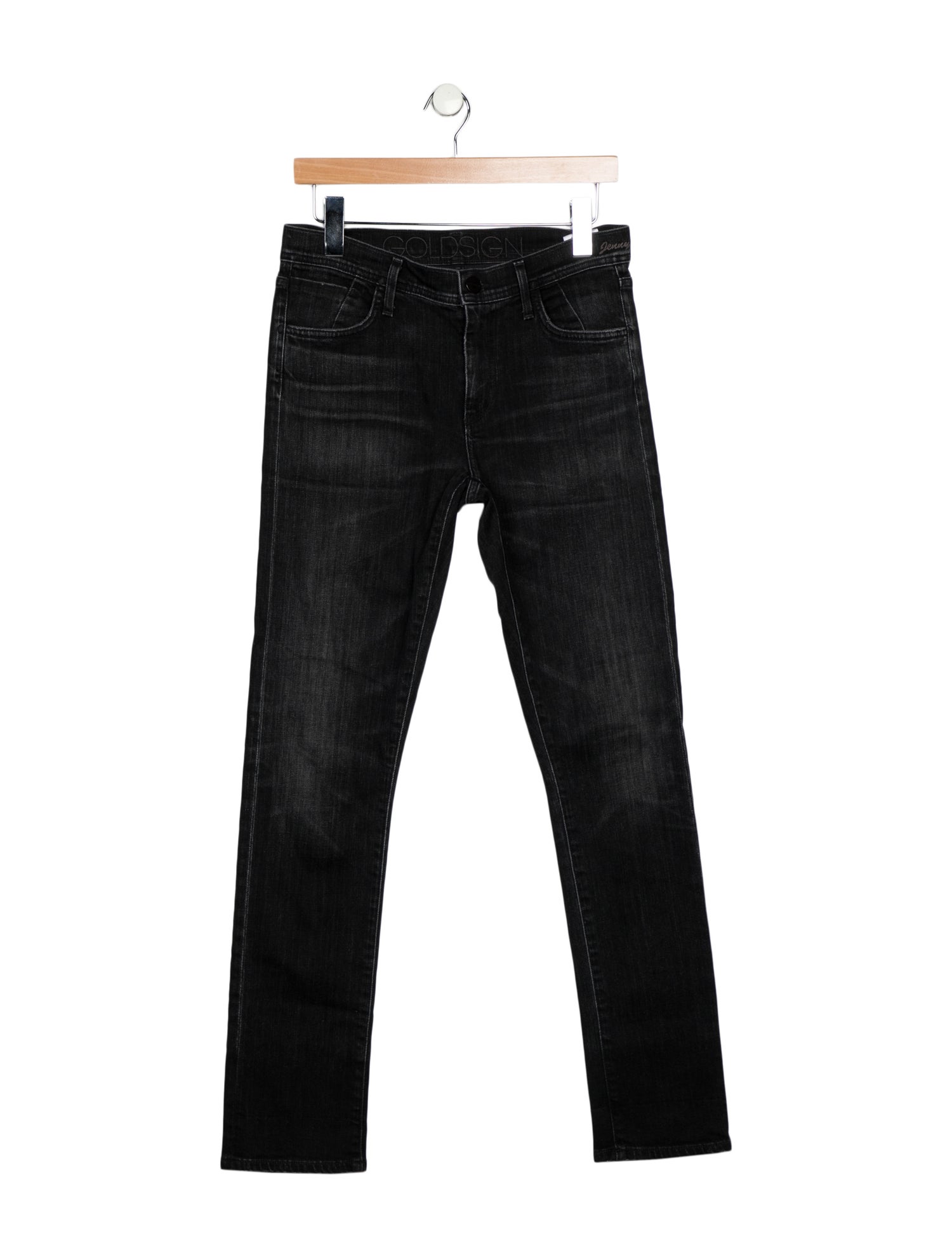 GoldSign Mid-Rise Skinny Leg Jeans