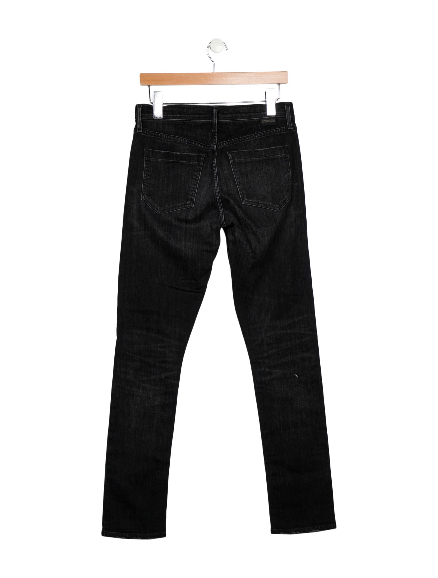 GoldSign Mid-Rise Skinny Leg Jeans