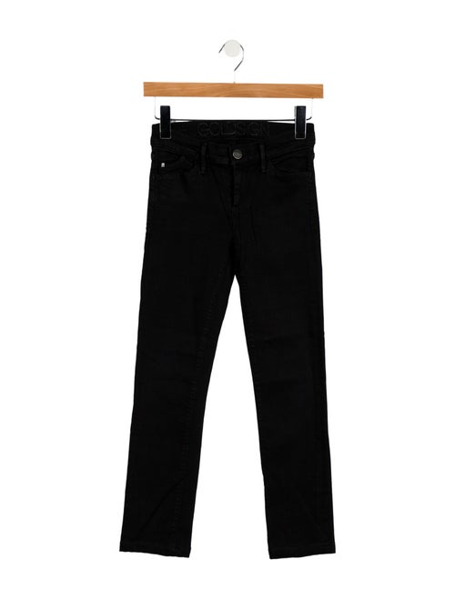 GoldSign Low-Rise Skinny Leg Jeans