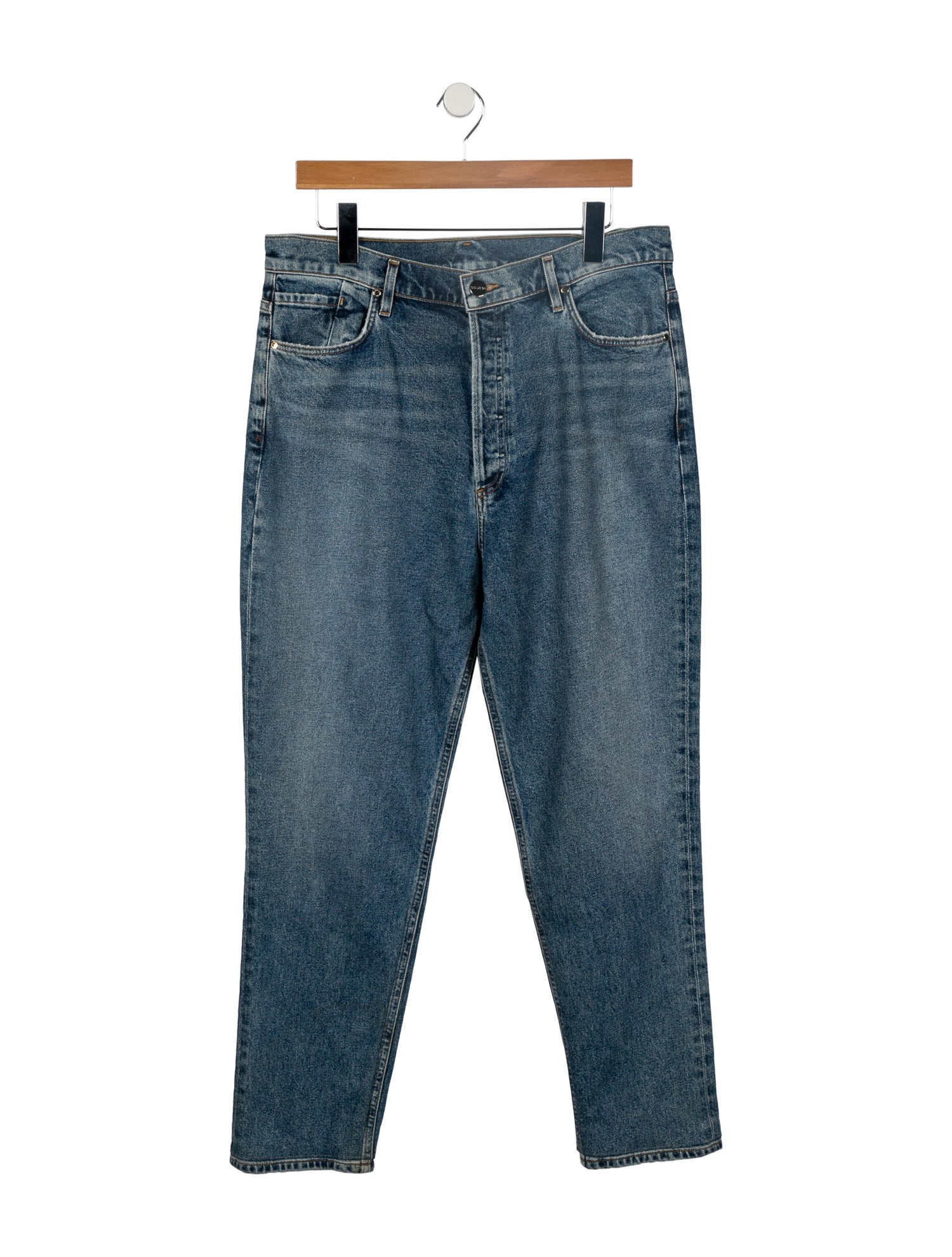 GoldSign High-Rise Straight Leg Jeans w/ Tags